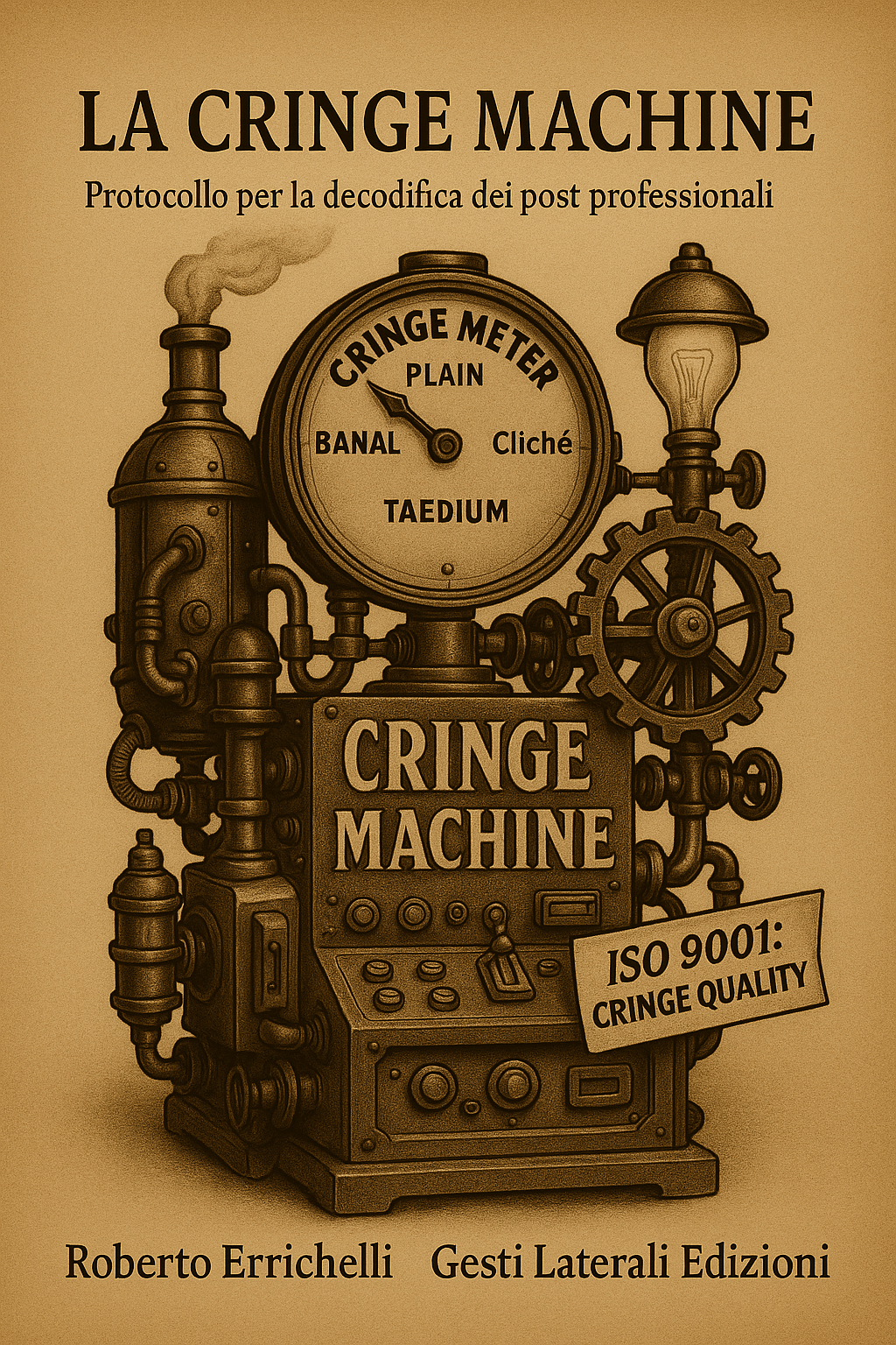 Cringe machine cover