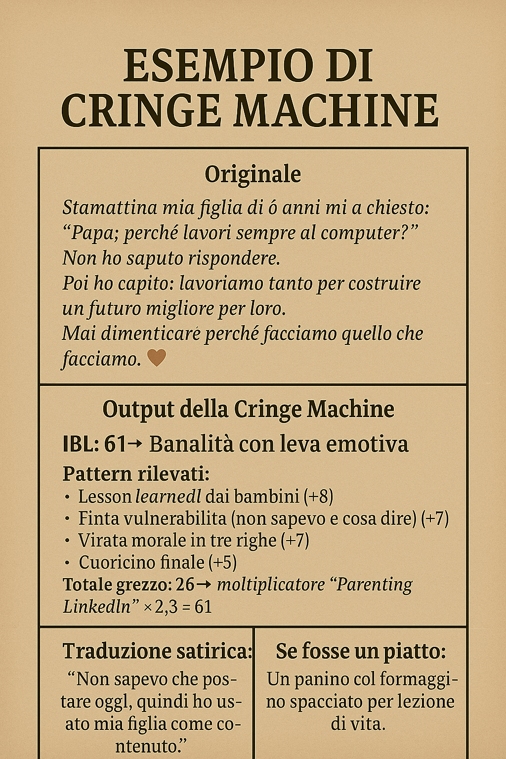 esempio 2 Cringe